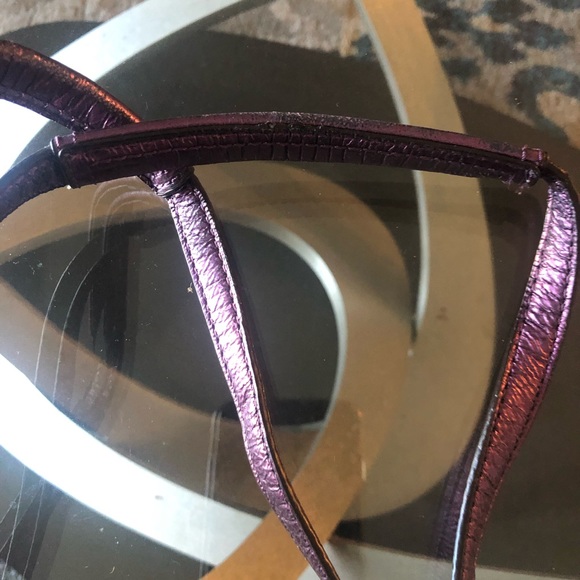 Beautiful tan & plum coach bag - Picture 5 of 5